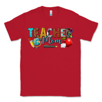 Red teacher mom Classic Tee - texasbilliewilder