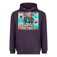 Plum just a girl who loves camping Heavyweight Hoodie - JahusDesignShop
