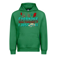Emerald everyone was thinking it i just said Urban Hoodie - NancyCooperArtShop