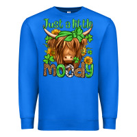 True Royal just a little moody st patricks day Premium Sweatshirt - Jasminsmagicworld