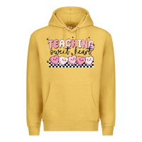 Antique Gold teaching sweetheart Premium Hoodie - MaliasSmallBusiness