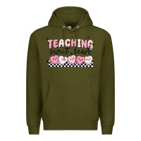 Army Green teaching sweetheart Premium Hoodie - MaliasSmallBusiness