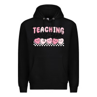Black teaching sweetheart Premium Hoodie - MaliasSmallBusiness