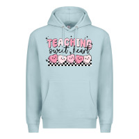 Blue Mist teaching sweetheart Premium Hoodie - MaliasSmallBusiness