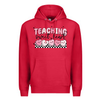 Cardinal teaching sweetheart Premium Hoodie - MaliasSmallBusiness