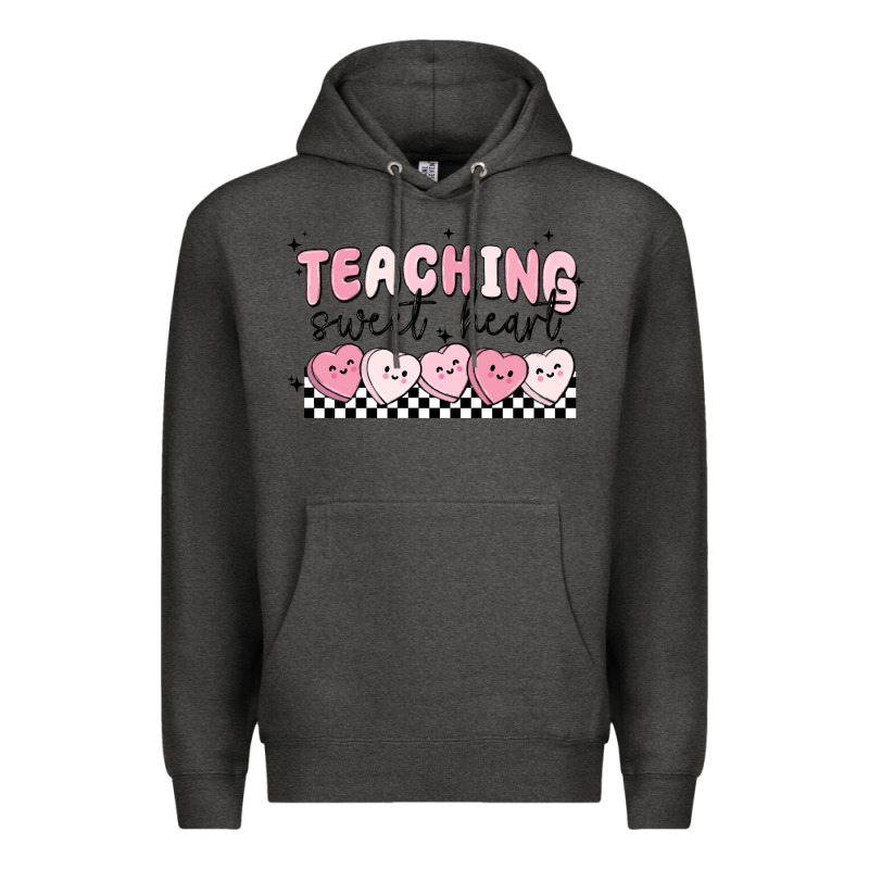 Teaching Sweetheart Premium Hoodie by MaliasSmallBusiness | Teevron
