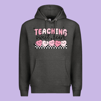 Teaching Sweetheart Premium Hoodie Designed By Maliassmallbusiness