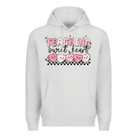 Dove Grey teaching sweetheart Premium Hoodie - MaliasSmallBusiness