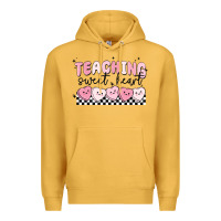 Mustard teaching sweetheart Premium Hoodie - MaliasSmallBusiness