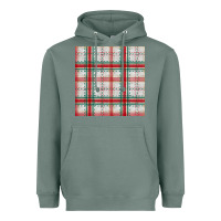 Sage christmas plaid seamless pattern Heavyweight Hoodie - BundleAndBundleShop