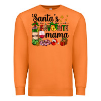 Carrot santa's favorite mama Premium Sweatshirt - AdoDesignShop