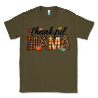 Army Green thankful mama Classic Tee - texasbilliewilder