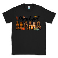 Black thankful mama Classic Tee - texasbilliewilder
