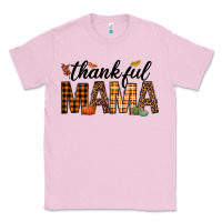Bubblegum Pink thankful mama Classic Tee - texasbilliewilder