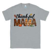 Heather Grey thankful mama Classic Tee - texasbilliewilder