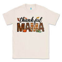 Natural thankful mama Classic Tee - texasbilliewilder