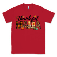 Red thankful mama Classic Tee - texasbilliewilder