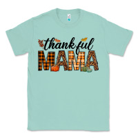 Seafoam thankful mama Classic Tee - texasbilliewilder