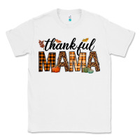 White thankful mama Classic Tee - texasbilliewilder