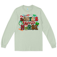 Matcha santas favorite nurse Long Sleeve Tee - Zillion Design Studio
