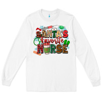White santas favorite nurse Long Sleeve Tee - Zillion Design Studio
