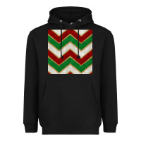 Black christmas stripes seamless pattern Heavyweight Hoodie - BundleAndBundleShop