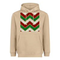 Mushroom christmas stripes seamless pattern Heavyweight Hoodie - BundleAndBundleShop