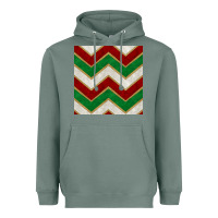 Sage christmas stripes seamless pattern Heavyweight Hoodie - BundleAndBundleShop