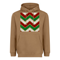 Toasted Coconut christmas stripes seamless pattern Heavyweight Hoodie - BundleAndBundleShop