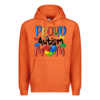 Carrot proud autism mom Premium Hoodie - MaliasSmallBusiness