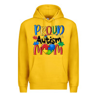 Lemon proud autism mom Premium Hoodie - MaliasSmallBusiness