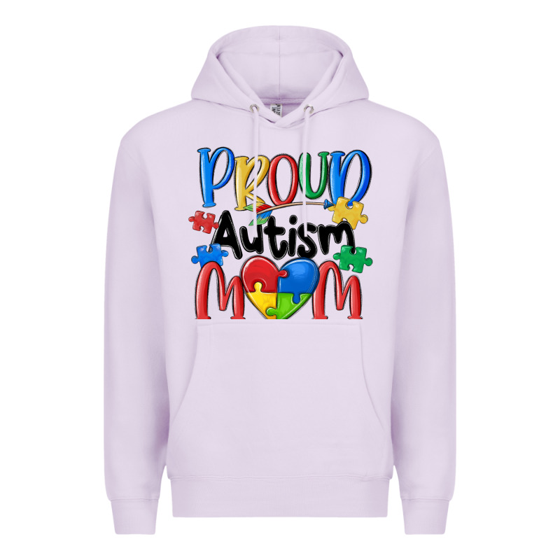Proud Autism Mom Premium Hoodie by MaliasSmallBusiness | Teevron