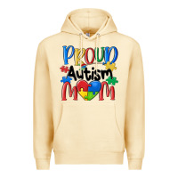 Pina Colada proud autism mom Premium Hoodie - MaliasSmallBusiness