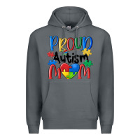Rock proud autism mom Premium Hoodie - MaliasSmallBusiness