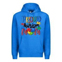 True Royal proud autism mom Premium Hoodie - MaliasSmallBusiness