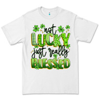 White not lucky just really blessed Premium Tee - Artiststas