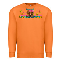 Carrot just a little moody long haired cow Premium Sweatshirt - Jasminsmagicworld