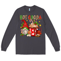 Smoke hot cocoa gnome Long Sleeve Tee - Zillion Design Studio