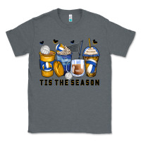 Charcoal Heather tis' the season volleyball coffee cups Classic Tee - Zillion Design Studio
