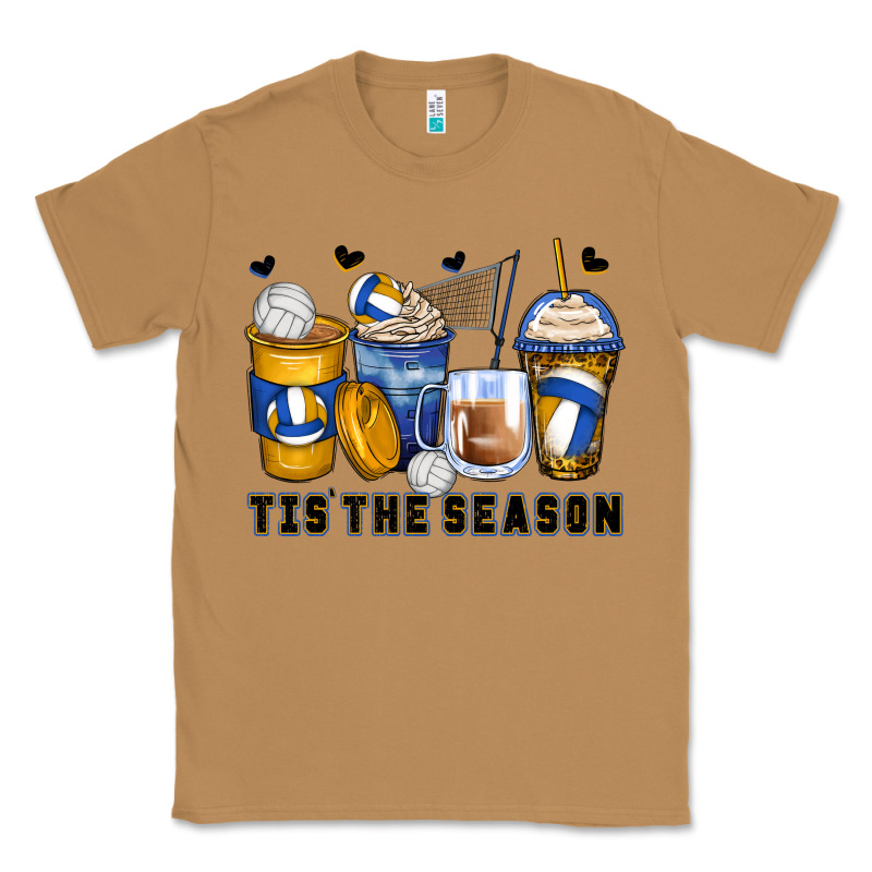 Tis' The Season Volleyball Coffee Cups Classic Tee by Zillion Design Studio | Teevron