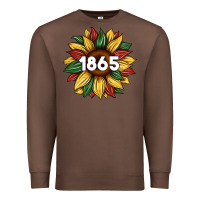 Chestnut juneteenth 1865 sunflower Premium Sweatshirt - Artiststas