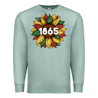 Seafoam juneteenth 1865 sunflower Premium Sweatshirt - Artiststas