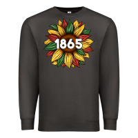 Smoke juneteenth 1865 sunflower Premium Sweatshirt - Artiststas