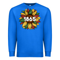 True Royal juneteenth 1865 sunflower Premium Sweatshirt - Artiststas