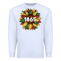 White juneteenth 1865 sunflower Premium Sweatshirt - Artiststas