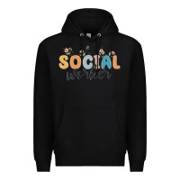 Black social worker Premium Hoodie - MaliasSmallBusiness