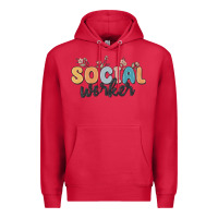 Cardinal social worker Premium Hoodie - MaliasSmallBusiness