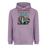 Lavender camping vibes Heavyweight Hoodie - JahusDesignShop
