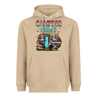 Mushroom camping vibes Heavyweight Hoodie - JahusDesignShop
