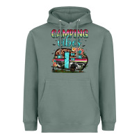 Sage camping vibes Heavyweight Hoodie - JahusDesignShop